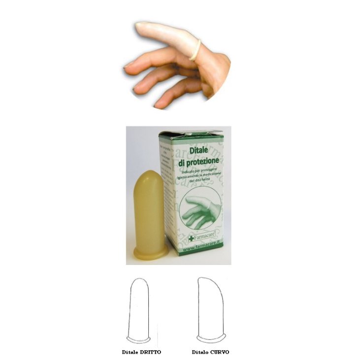 Farmacare® 2 Gebogener Schutzfingerhut