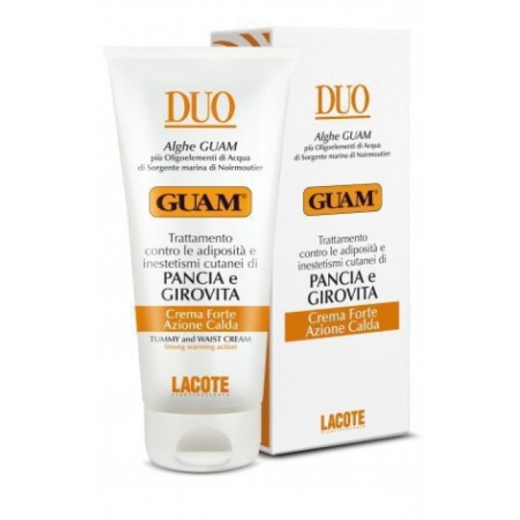 Guam Hot Action Bauch- und Taillencreme Duo 150ml