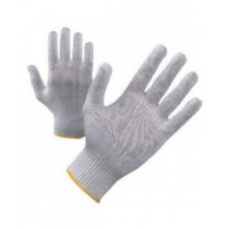 Euro-Handschuhe aus Baumwollfaden 6,5 Cavallaro 1 Paar