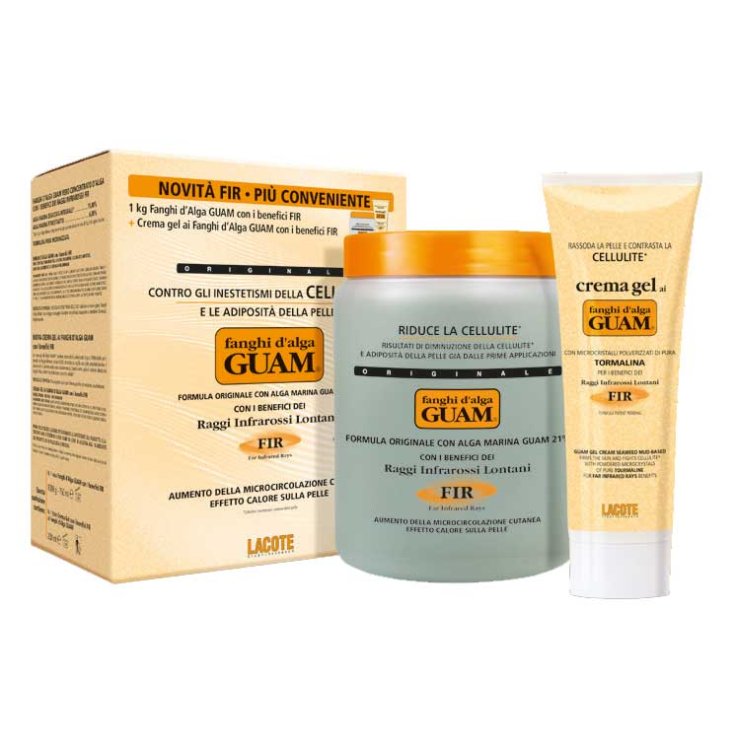 Guam FIR Seaweed Mud Convenience Format 1Kg + Cremegel 200ml