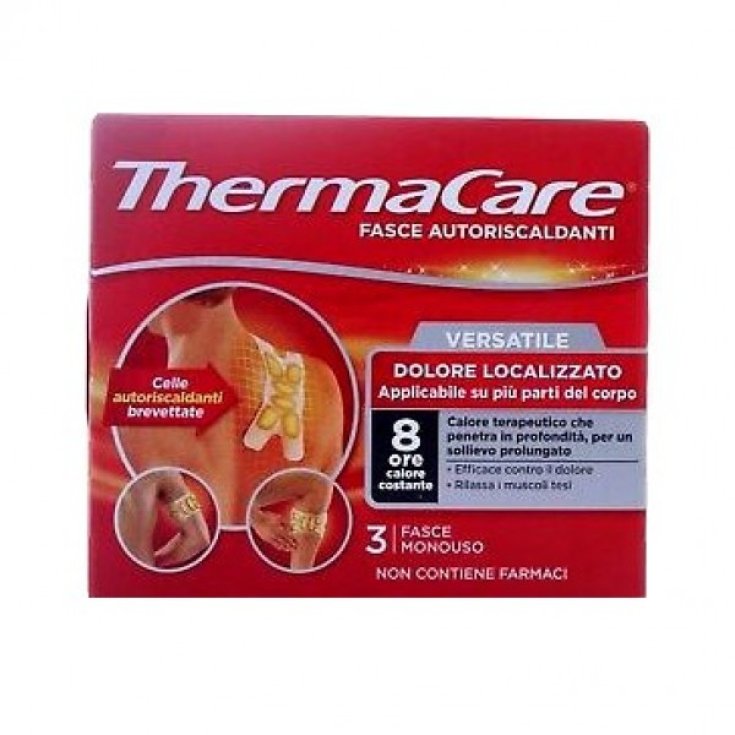 Vielseitige Thermacare® 3 Bands selbsterwärmende Bänder