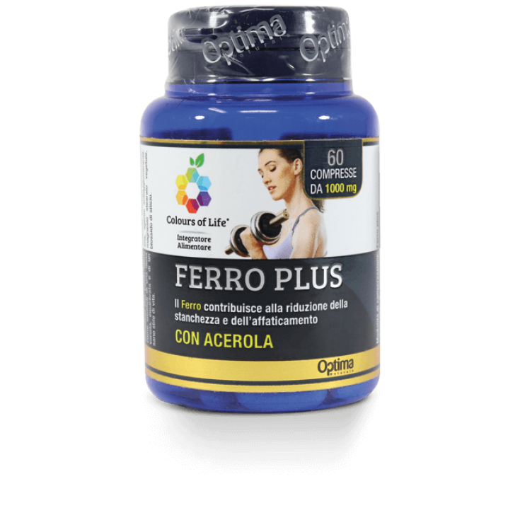 Ferro Plus mit Acerola Colors Of Life® Optima Naturals 60 Tabletten