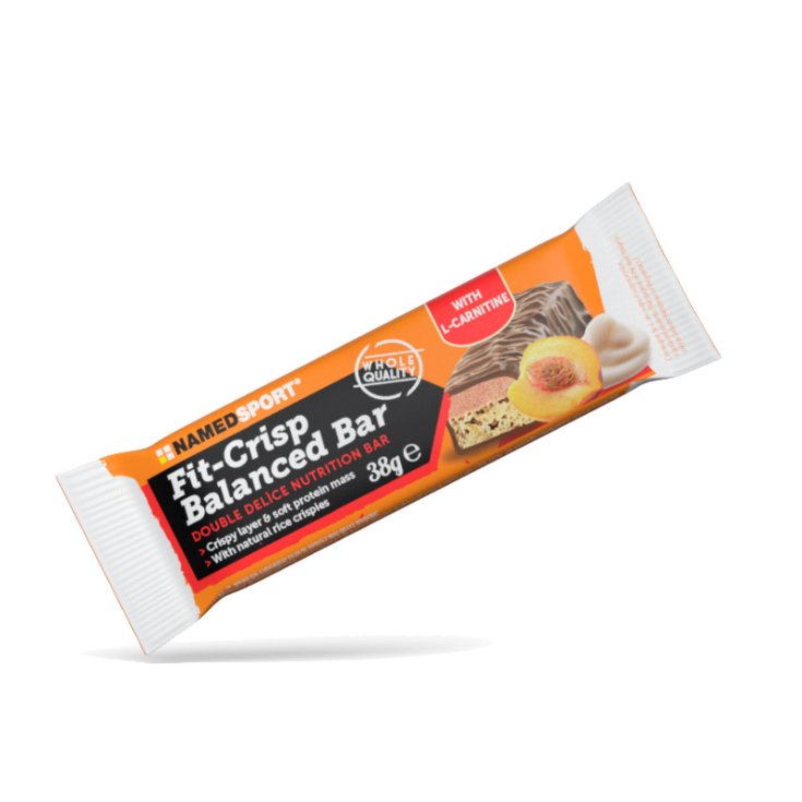 Fit-Crisp Balanced Bar Joghurt Pfirsich NAMEDSPORT® 38g