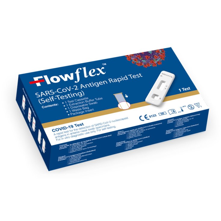 Flowflex ™ SARS-CoV-2 Antigen-Schnelltest (Selbsttest) 1 Stück