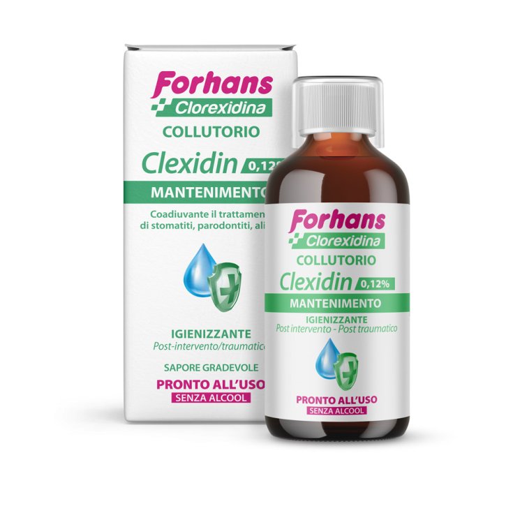 Forhans Clexidin Chlorhexidin 0,12% Mundspülung 200ml