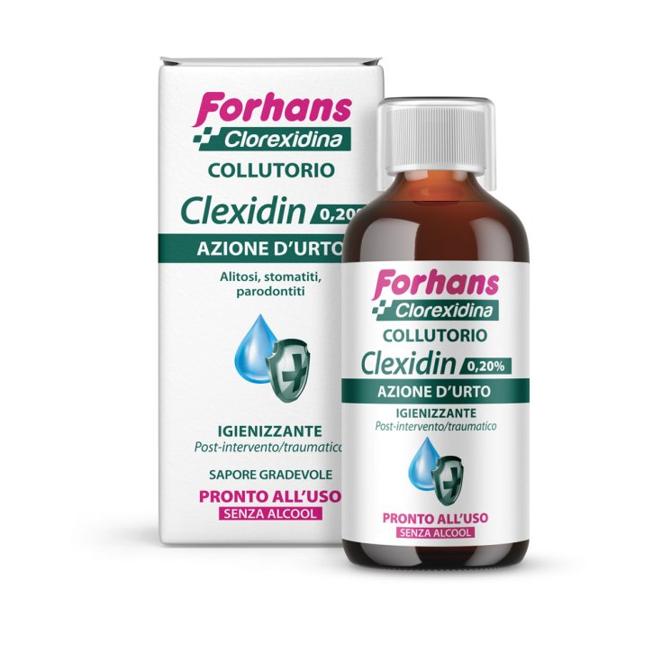 Forhans Clexidin Chlorhexidin 0,20% Mundspülung 200ml