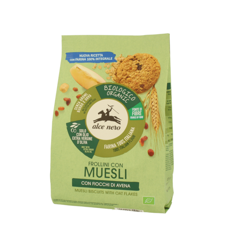 Shortbread mit Bio-Müsli Alce Nero 350g