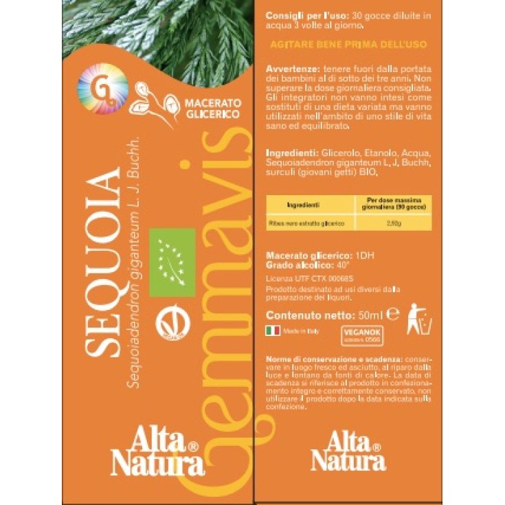 Alta Natura Gemmavis Sequoia Bud-Extrakt 50ml