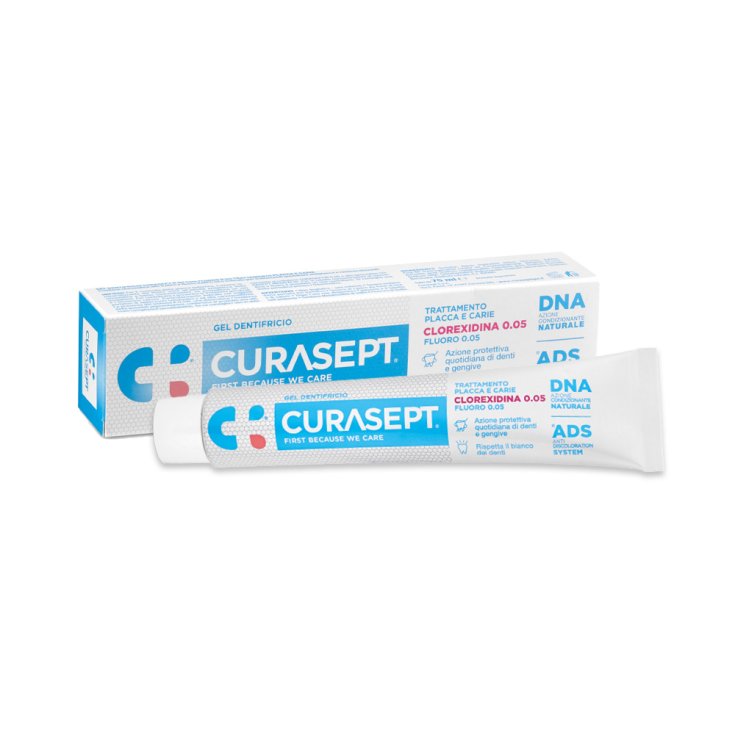Zahnpasta-Gel - Chlorhexidin 0,05 mit ADS + DNA Curasept® 75ml