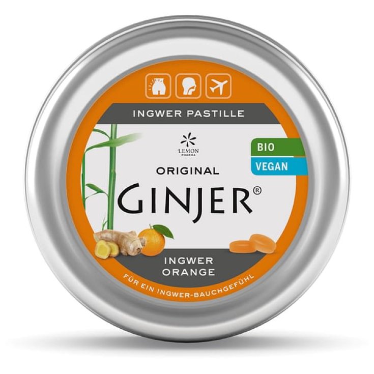 Ginjer® Orange Lemon Pharma 34 Tabletten 40g