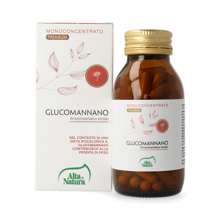Alta Natura® Glucomannan 100 Kapseln 500 mg