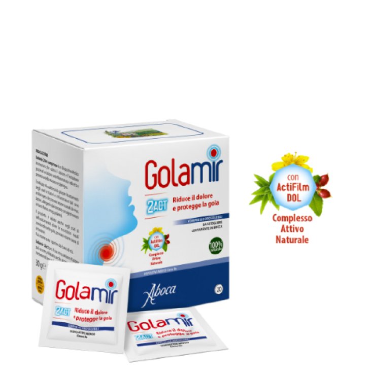 Golamir 2ACT Aboca 20 Schmelztabletten