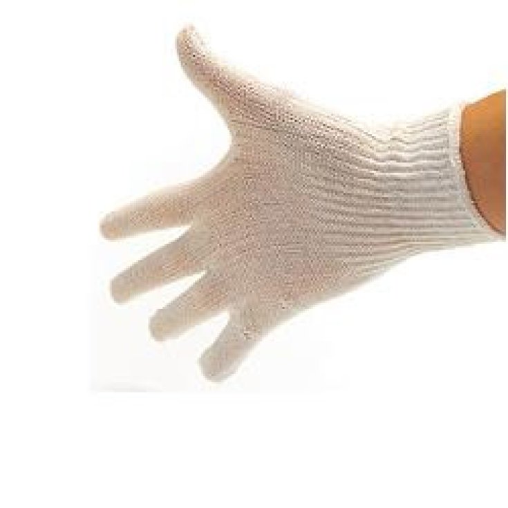Weiße Baumwollhandschuhe Größe 6,5 Sterilfarma®