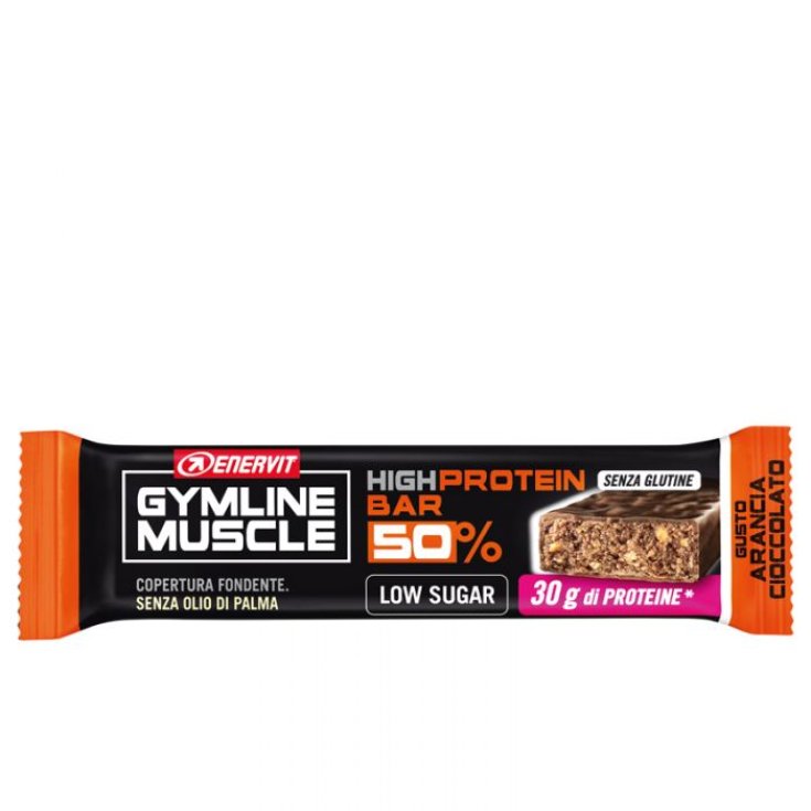 High Protein Riegel 50% Orange-Schokolade Enervit Gymline Muscle 60g