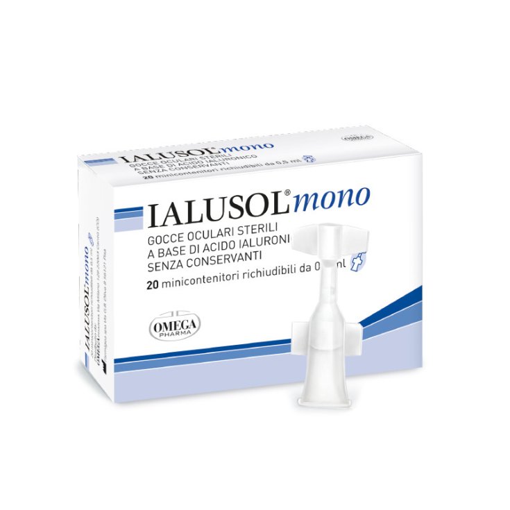 Ialusol® Mono Omega Pharma Augentropfen 20 Mikrobehälter