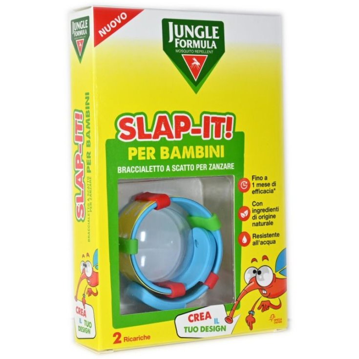 Dschungel-Formel Slap-it! Kinderarmband 2 Nachfüllungen
