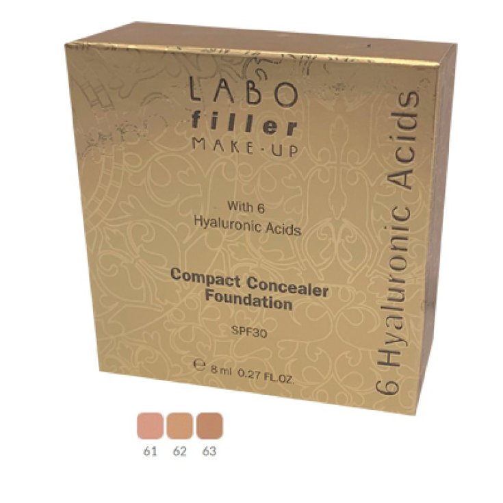 Labo Filler Make-Up Compact Corrector Foundation Spf30 62 Labo 8ml