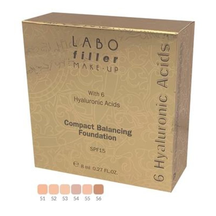 Labo Filler Make-Up Compact Rebalancing Foundation Spf15 54 Labo 8ml