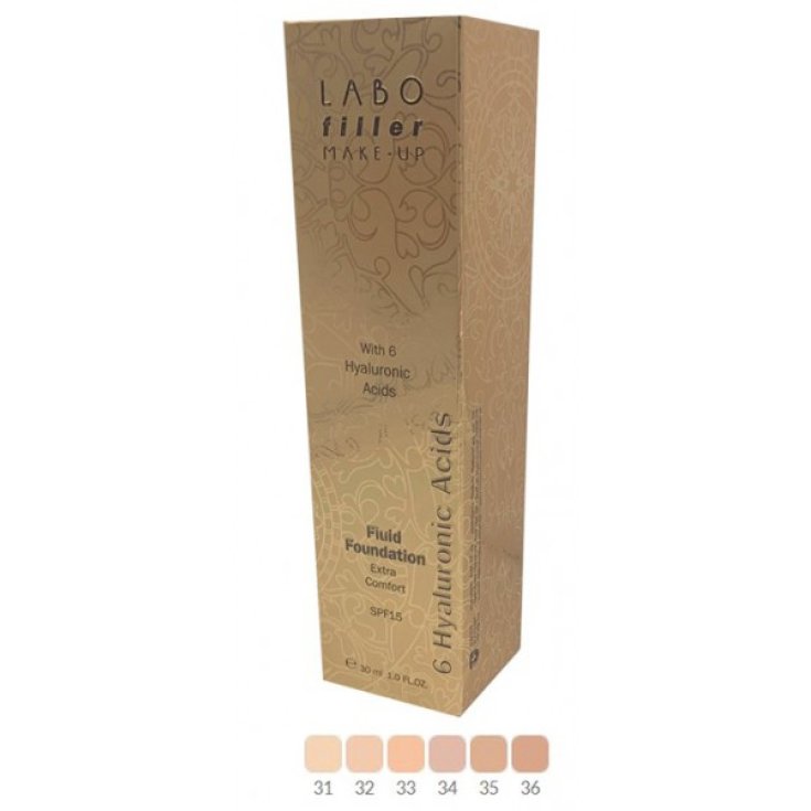 Labo Filler Make-Up Fluid Foundation - Extra Comfort Spf15 34 Labo 30ml