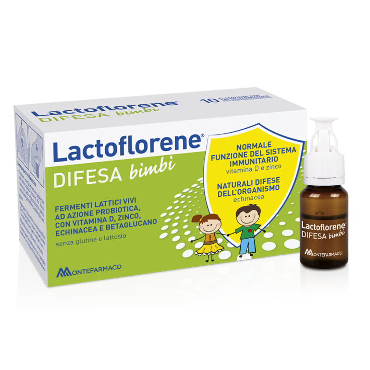 Lactoflorene® Defense für Kinder MONTEFARMACO 10 Fläschchen