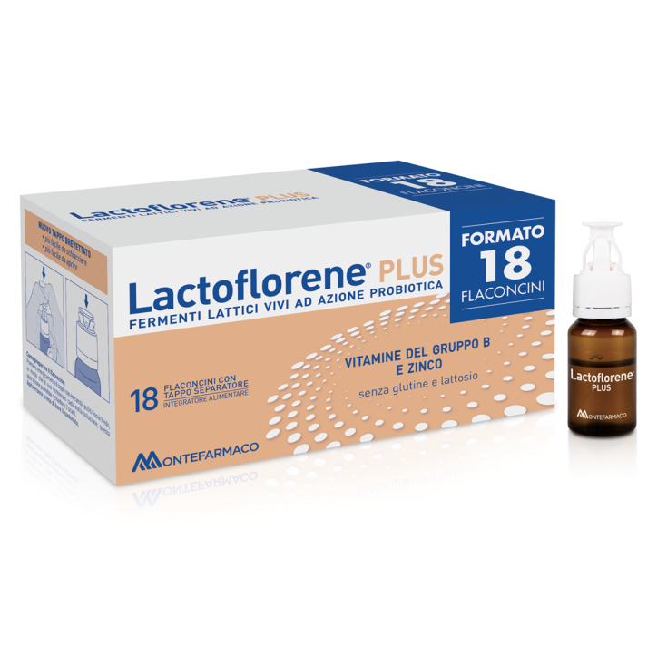 Lactoflorene® PLUS MONTEFARMACO 18 Fläschchen mit 10 ml