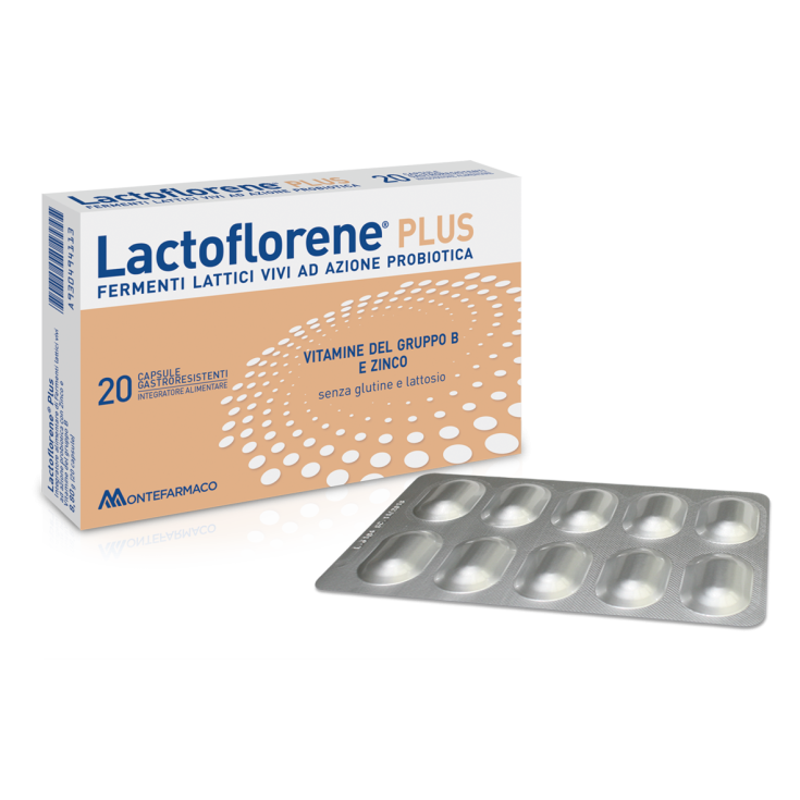 Lactoflorene® PLUS MONTEFARMACO 20 Kapseln