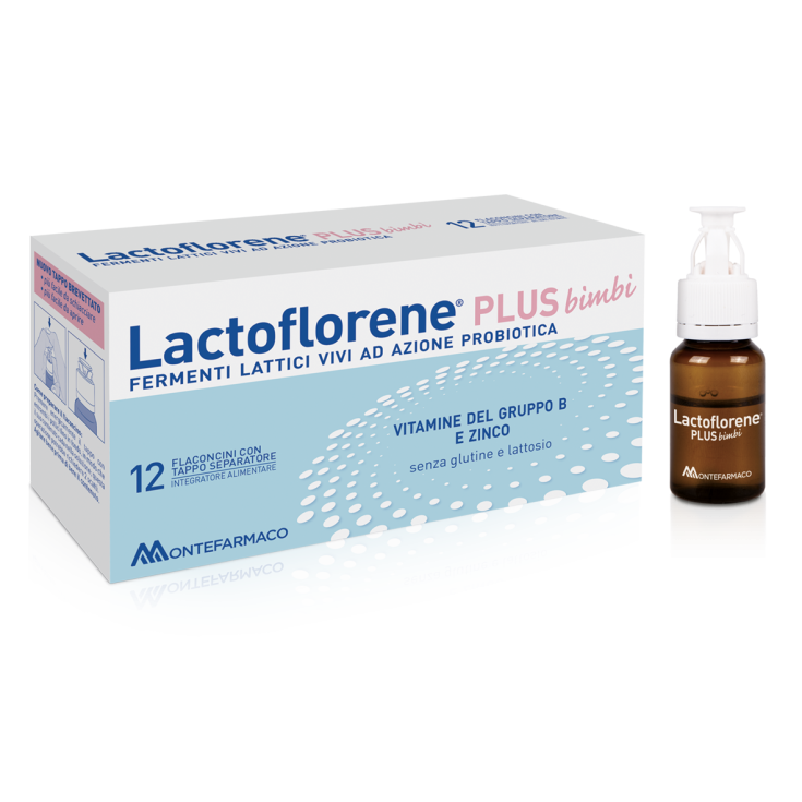 Lactoflorene® Plus für Kinder MONTEFARMACO 12 Fläschchen