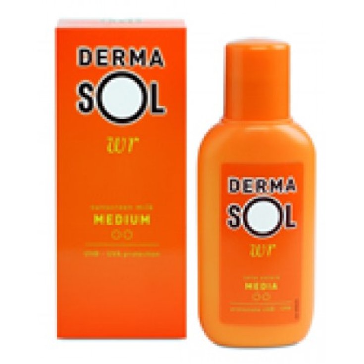 Dermasol Wr Sonnenmilch mit mittlerem Schutz 150ml