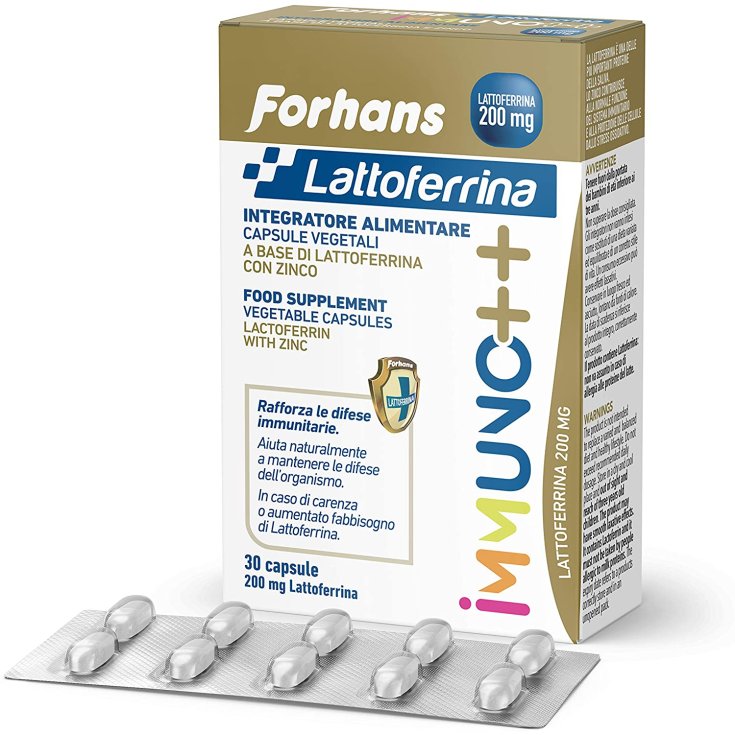 Lactoferrin IMMUNO ++ Forhans 30 Kapseln