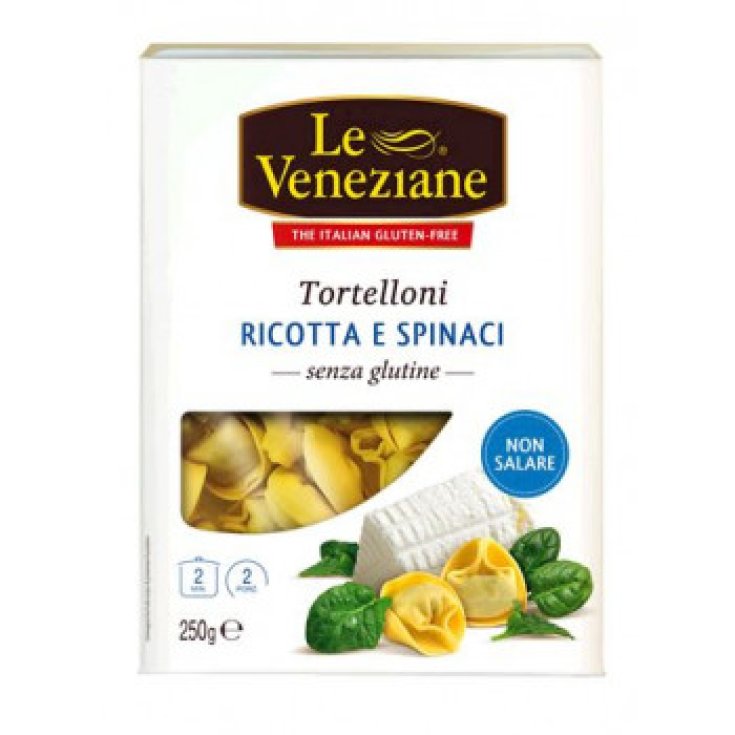 Le Veneziane Tortelloni Ricotta und Spinat Glutenfrei Molino Di Ferro® 250g