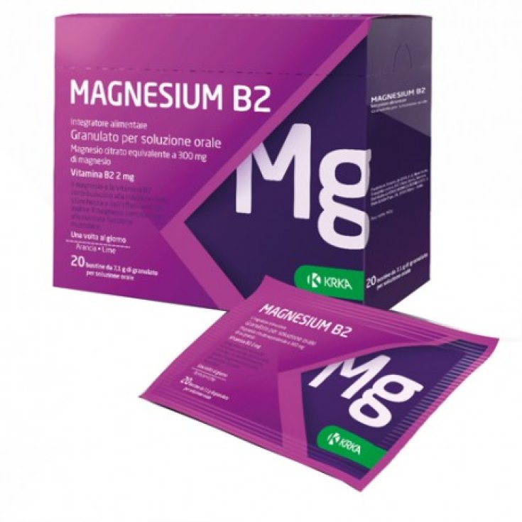 Magnesium B2 300 / 2 mg Krka 20 Beutel