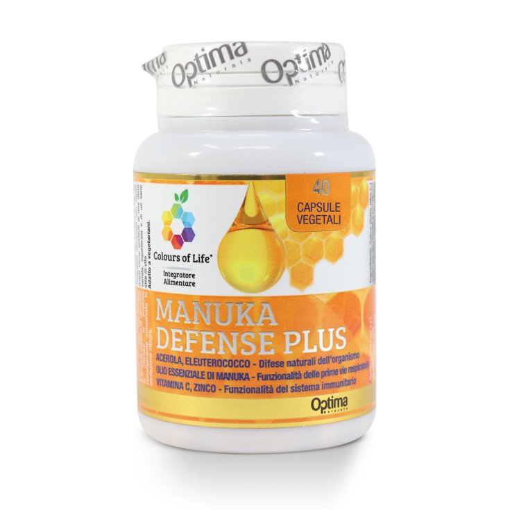 Manuka Defense Plus Colors Of Life® Optima Naturals 40 Kapseln 495 mg