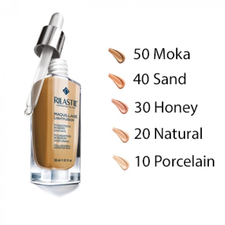 Make-up Foundation Lighfusion 40 Rilastil® 40ml