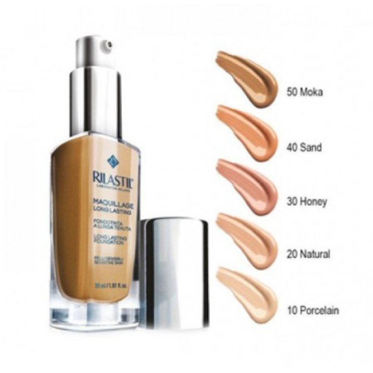 Make-up Long Lasting Foundation 40 Sand Rilastil® 30ml