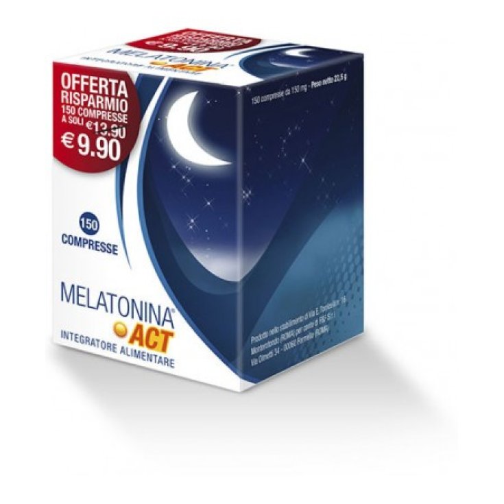 Melatonin Act F&F 150 Tabletten