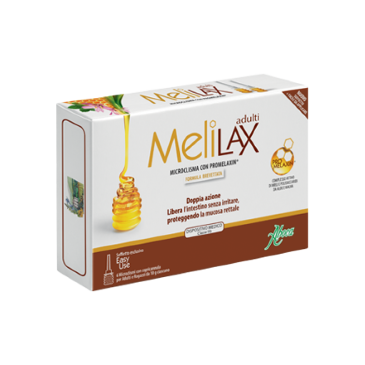 Melilax Adults Aboca 6 Einweg-Mikroeinläufe Ab 10g