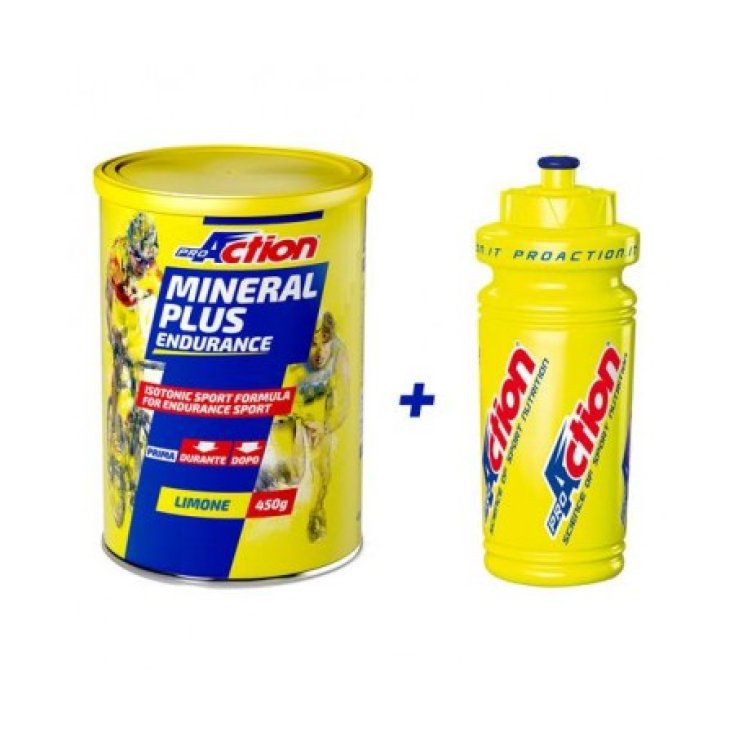 Mineral Plus Zitrone ProAction 450 g + Flasche