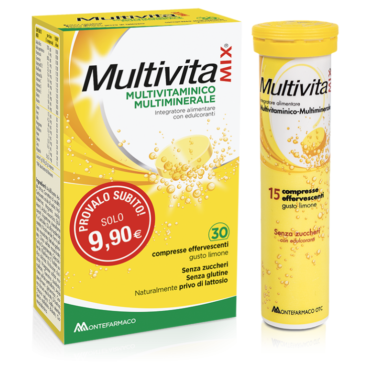 Multivitamix® MONTEFARMACO 30 Brausetabletten Promo