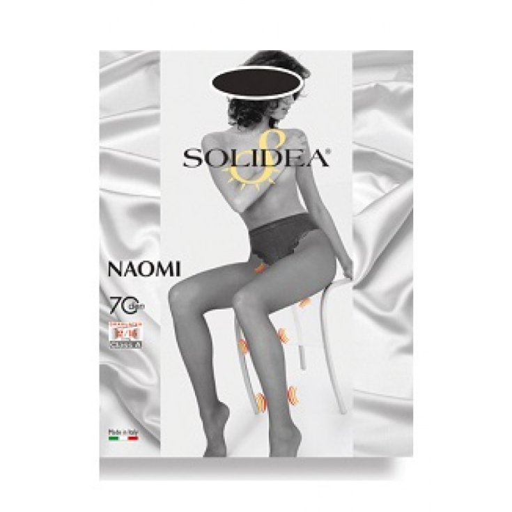Naomi Solidea® Strumpfhose 70 Den Farbe Dunkelblau Größe 5-XL 1 Paar