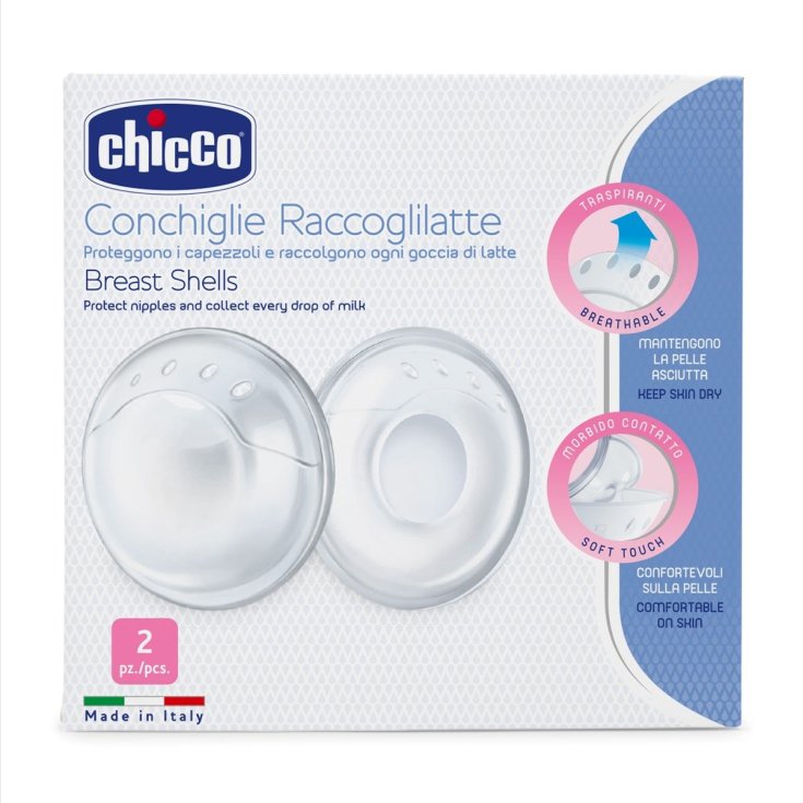 Natural Feeling Shells Chicco® Milchsammler 2 Stück