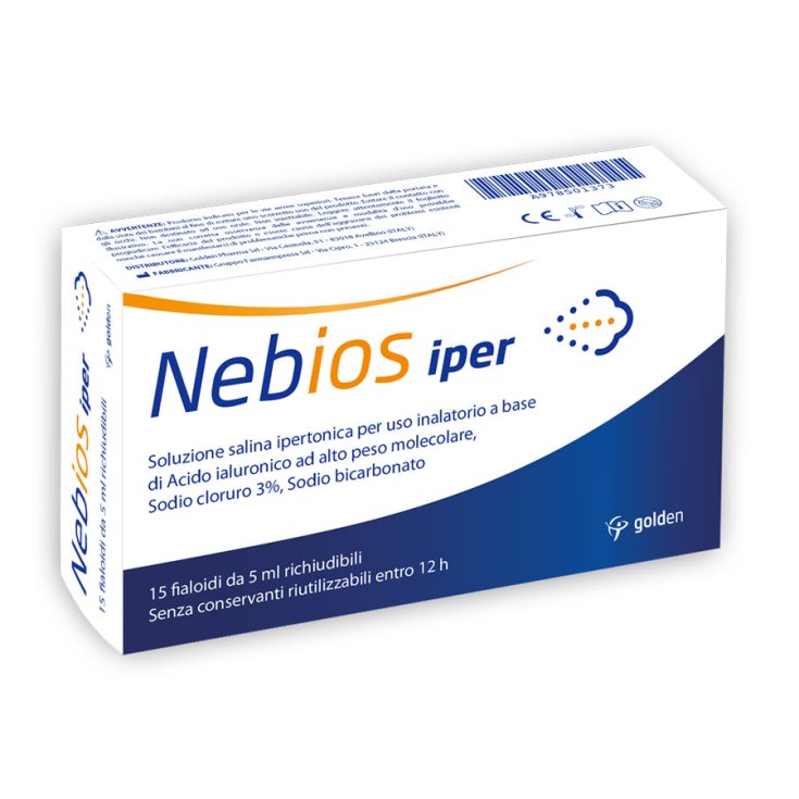 Nebios Iper Golden Pharma 15 Ampullen