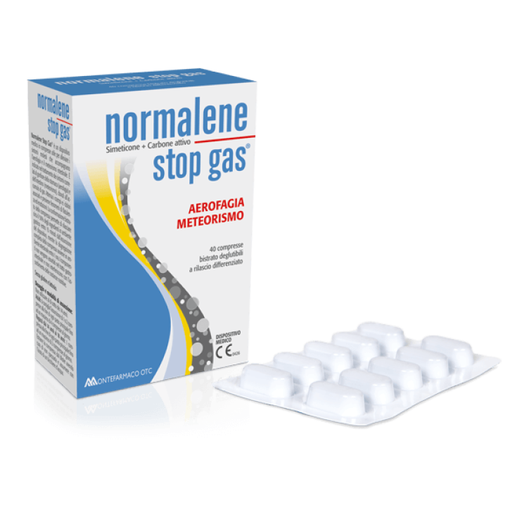 Normalene Stop Gas® MONTEFARMACO 40 Tabletten