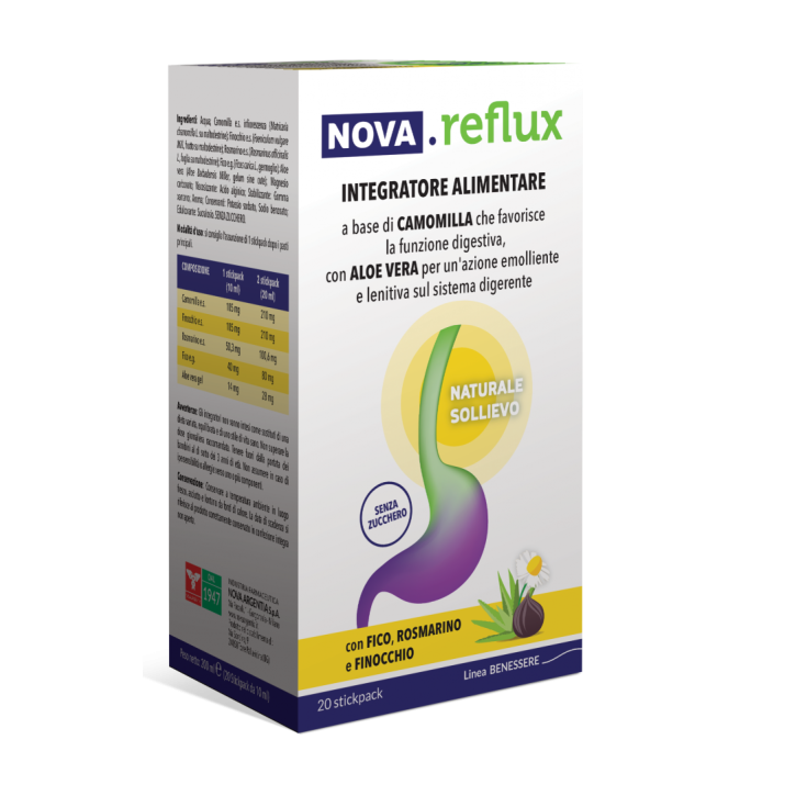Nova Reflux Nova Argentia 20 Stick-Packung