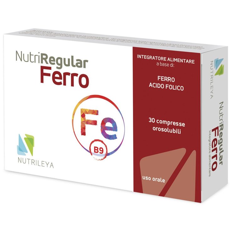 NutriRegular Eisen NUTRILEYA 30 Schmelztabletten