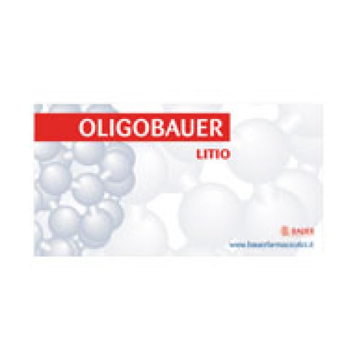 Oligobauer Lithium Bauer 20 Fläschchen à 2ml
