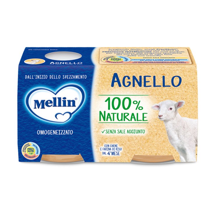 Homogenisiertes Fleisch Lamm Mellin 2x120g