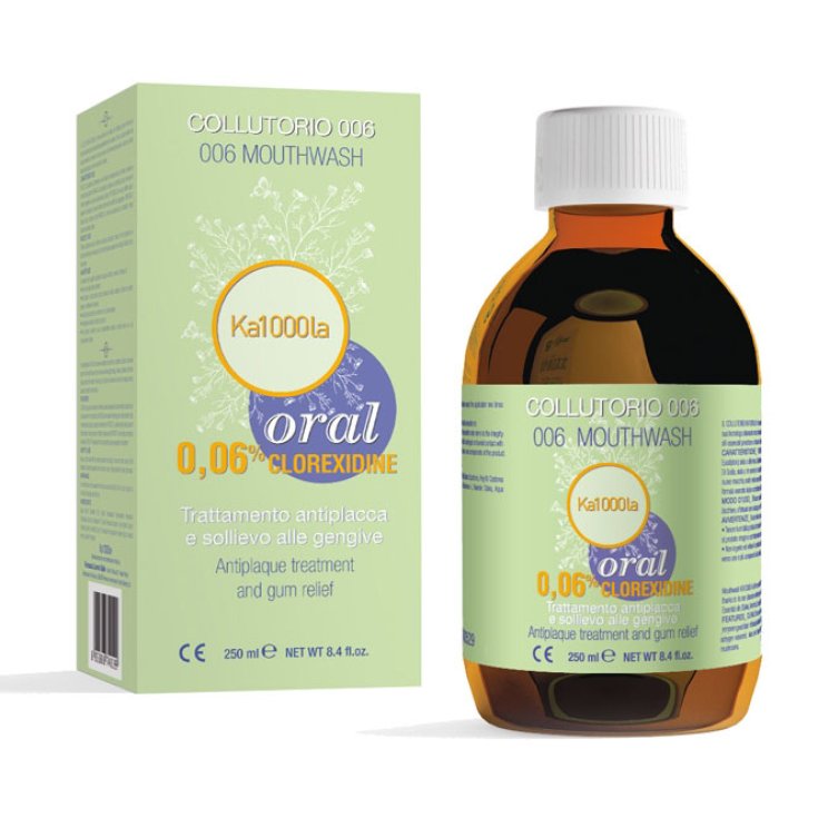 Orales Mundwasser 006 - Chlorhexidin 0,06 % Ka1000la 250 ml