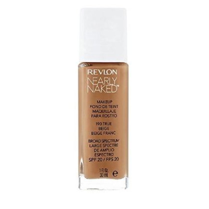 Revlon Fast Naked Makeup Nude Fluid Foundation 190 True Beige