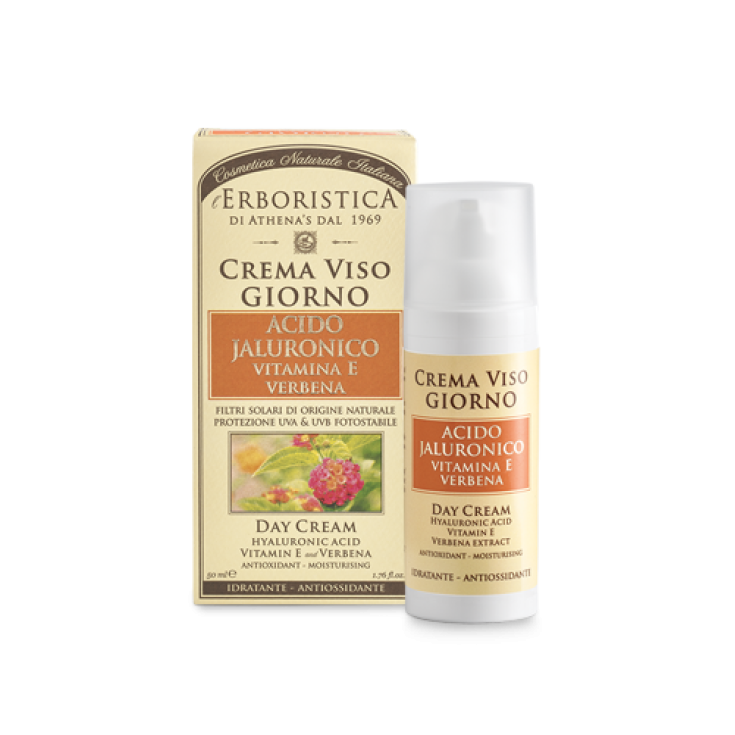 Athena's Day Gesichtscreme Hyaluronsäure Vitamin E und Verbena 50ml