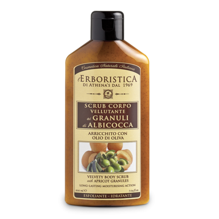 Athena's L'Erboristica Velvety Body Scrub mit Aprikosengranulat 200 ml